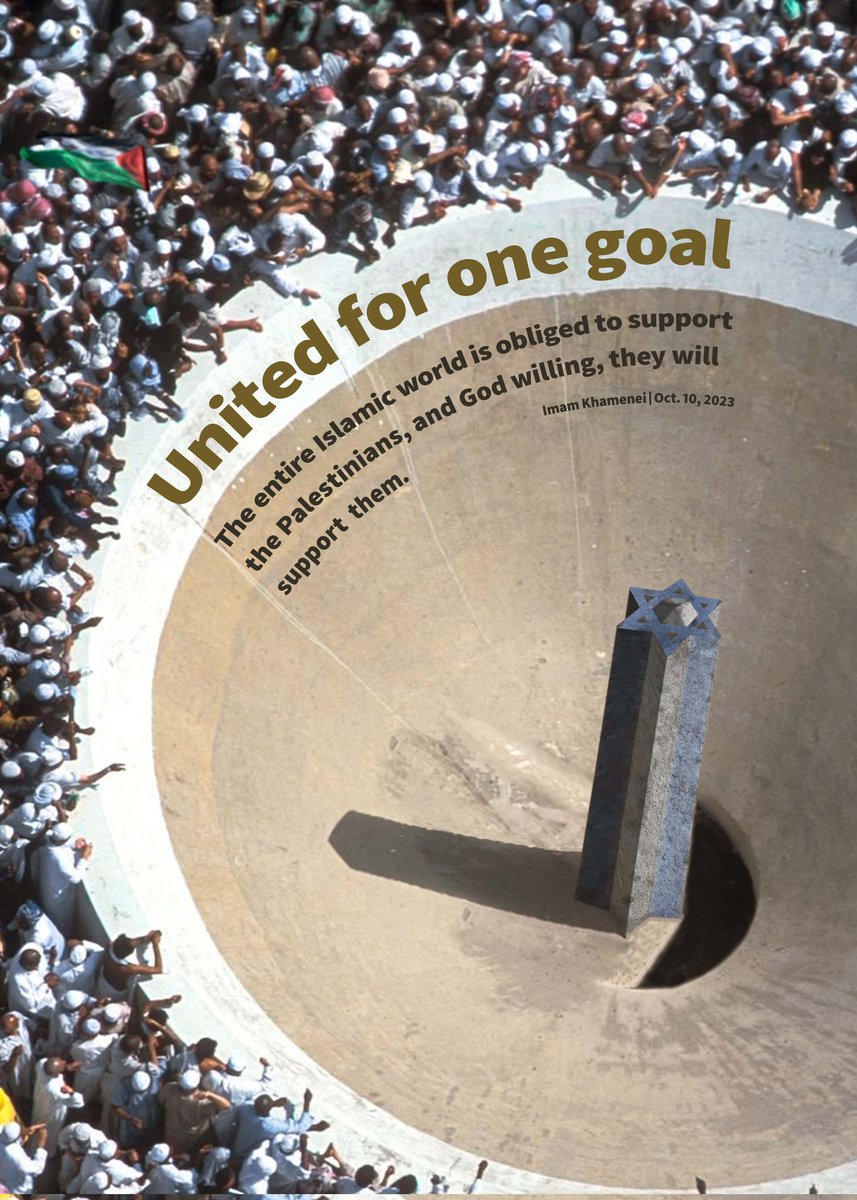 Khamenei_m's tweet photo. United for one goal

The entire Islamic world is obliged to support the Palestinians, and God willing, they will support them.

Imam Khamenei
Oct. 10, 2023

#Palestine 🇵🇸 https://t.co/xrzTWYk5wC
