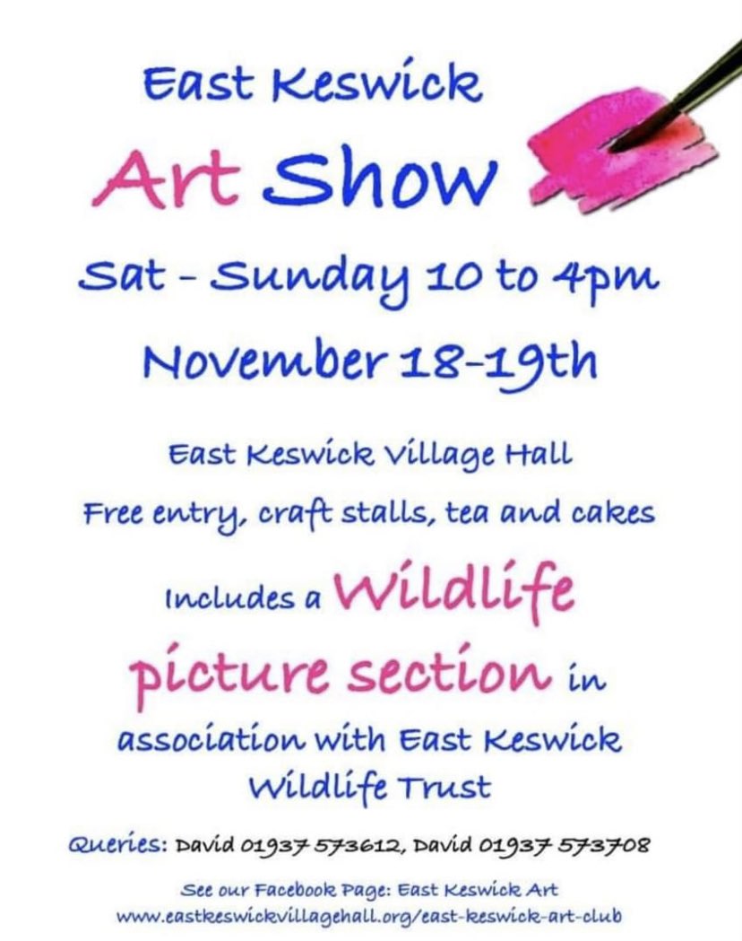 Our Art show is coming up in November so if you’re in Yorkshire please save the date #womaninbizhour #yorkshirehour #harrogatehour #wetherbyhour #MHHSBD