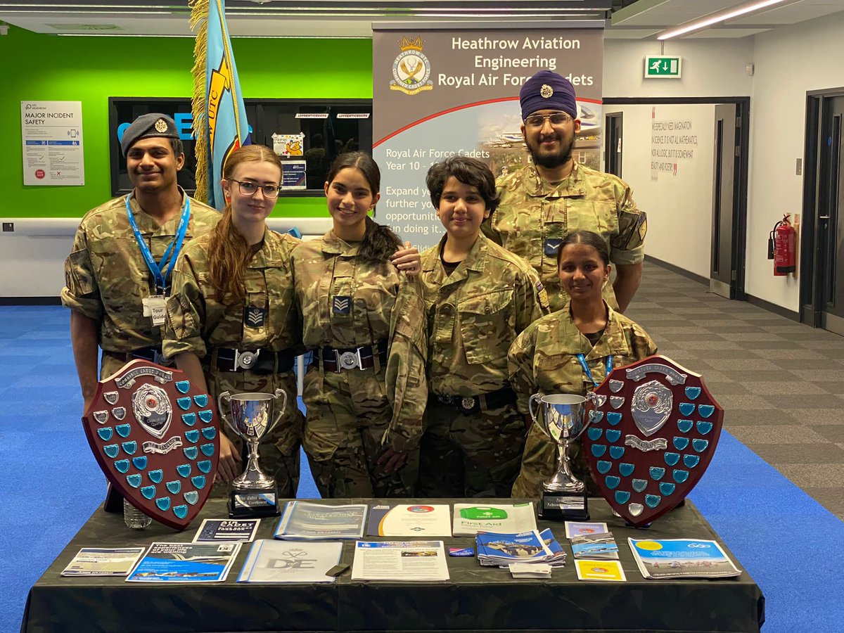 Our first Open Event of the year with  <a href="/HeathrowUtc/">UTC Heathrow</a> !!!
Looking forward to the next open event!
Thanks to the cadets who helped us out today😊