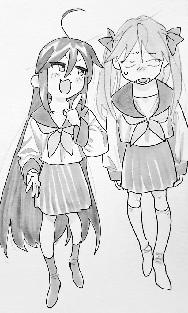 I'm rewatching lucky star. konakaga is so real