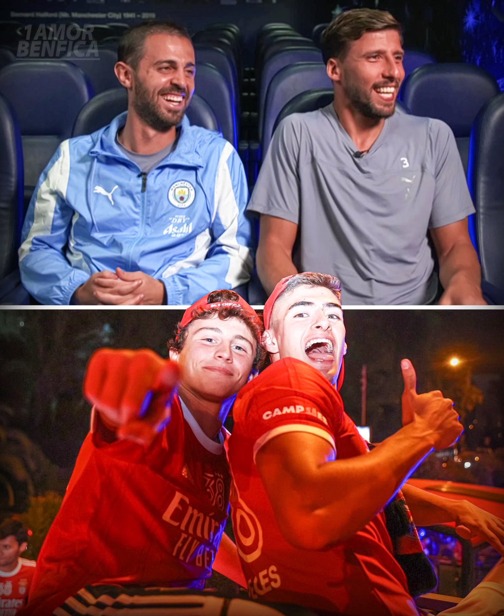 Só a mim que esta dupla me faz lembrar o Rúben e o Bernardo ?! 😍🦅