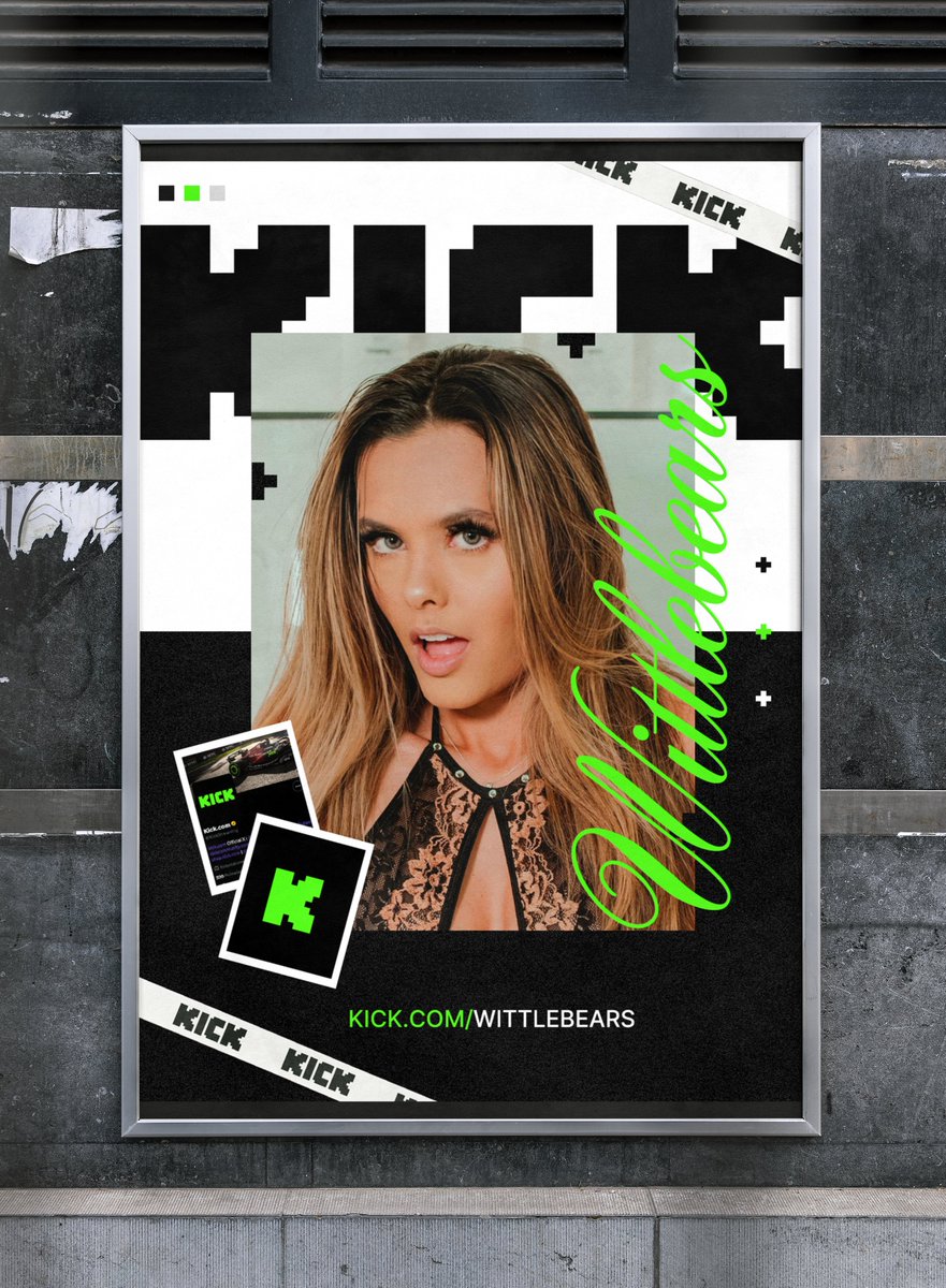 Posters <a href="/wittlebears/"></a> I think yes!

FREE <a href="/kick/"></a> Posters for the <a href="/KickCommunity/">KICK Community</a> 

Want one like it?

Repost ♻️
Tag a Streamer ❤️🤝

Come Kick it!
Kick.com/xStocks