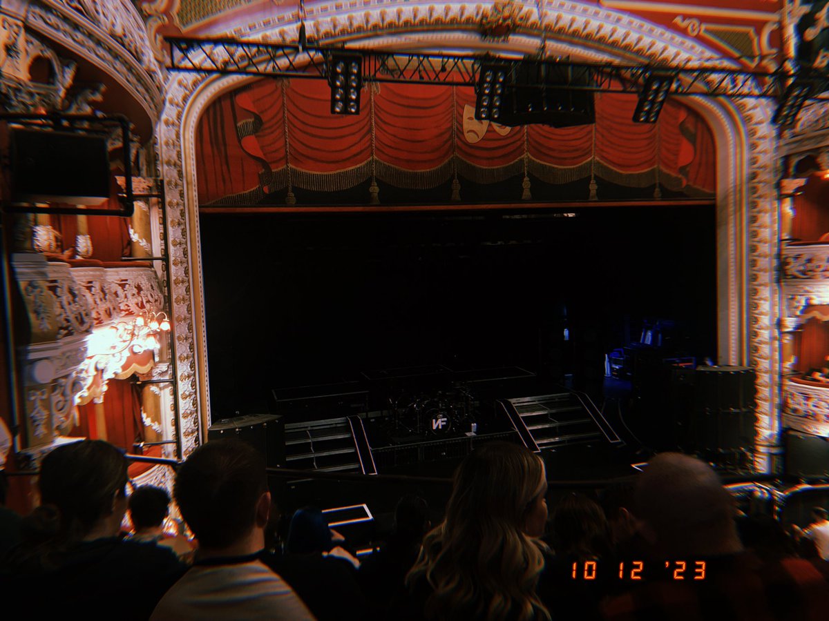 bornwithh0rns's tweet photo. I’m actually seeing @nfrealmusic 😭 gonna cry 🙃 #NFhopetour #NFhopetoureurope https://t.co/GnPFWsOxve