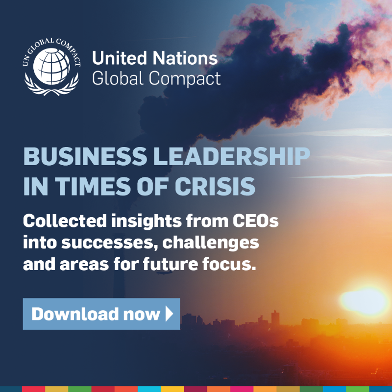 globalcompact's tweet photo. CEOs face escalating uncertainty in the midst of global challenges, from food insecurity to mounting debt crises.

The UN @globalcompact compiles global CEO insights, guiding us toward sustainable solutions. Download Business Leadership in Times of Crisis: https://t.co/EJc0Sc8i0P