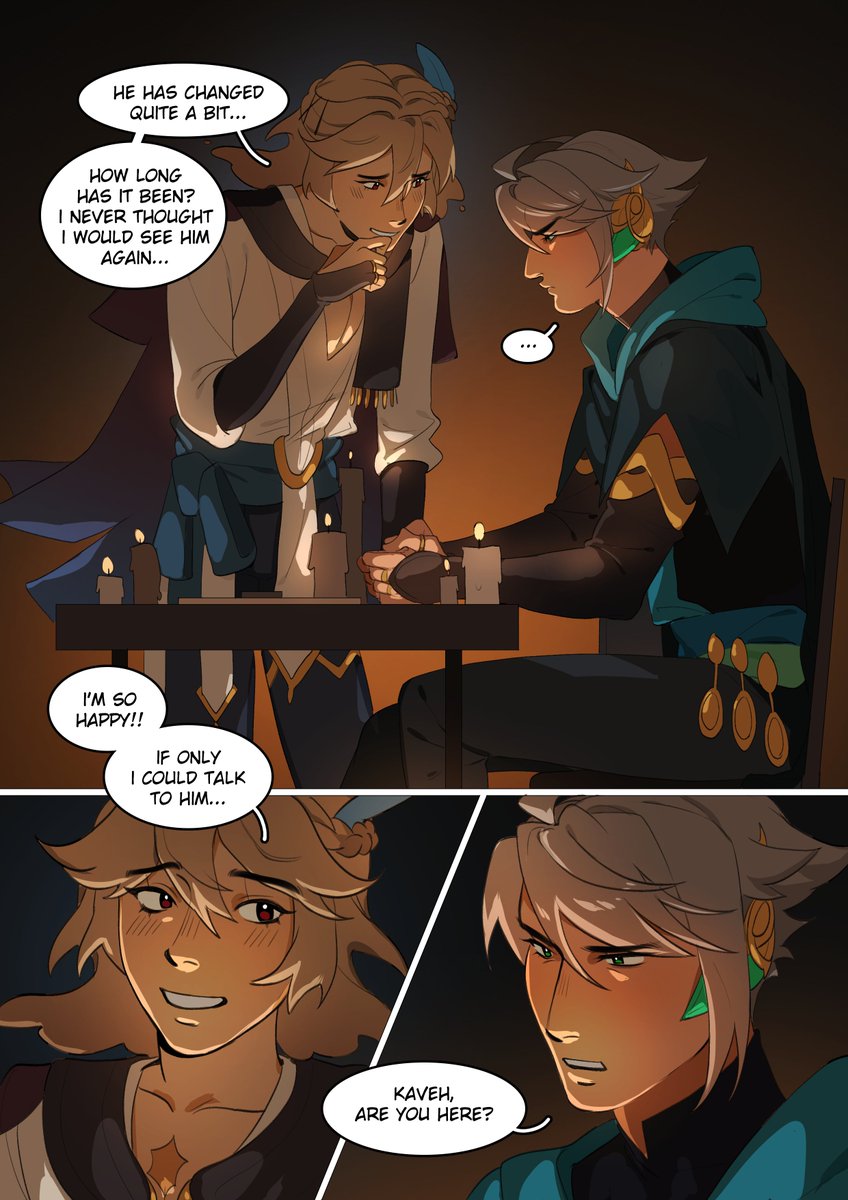 #haikaveh halloween au, the reunion (2/7)