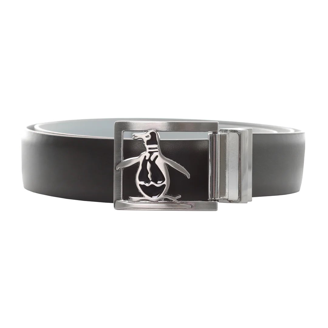 🐧🐧🐧🐧Mens Original Penguin Golf Reversible Leather Belt. A sleek, reversible golf constructed from 100% genuine leather with cut out buckle detail. Offer Price of £20 available in Black & cut to size to fit all! RRP £29.95 Pick Up A Penguin! #belts #golfaccessories 🐧🐧🐧🐧🐧