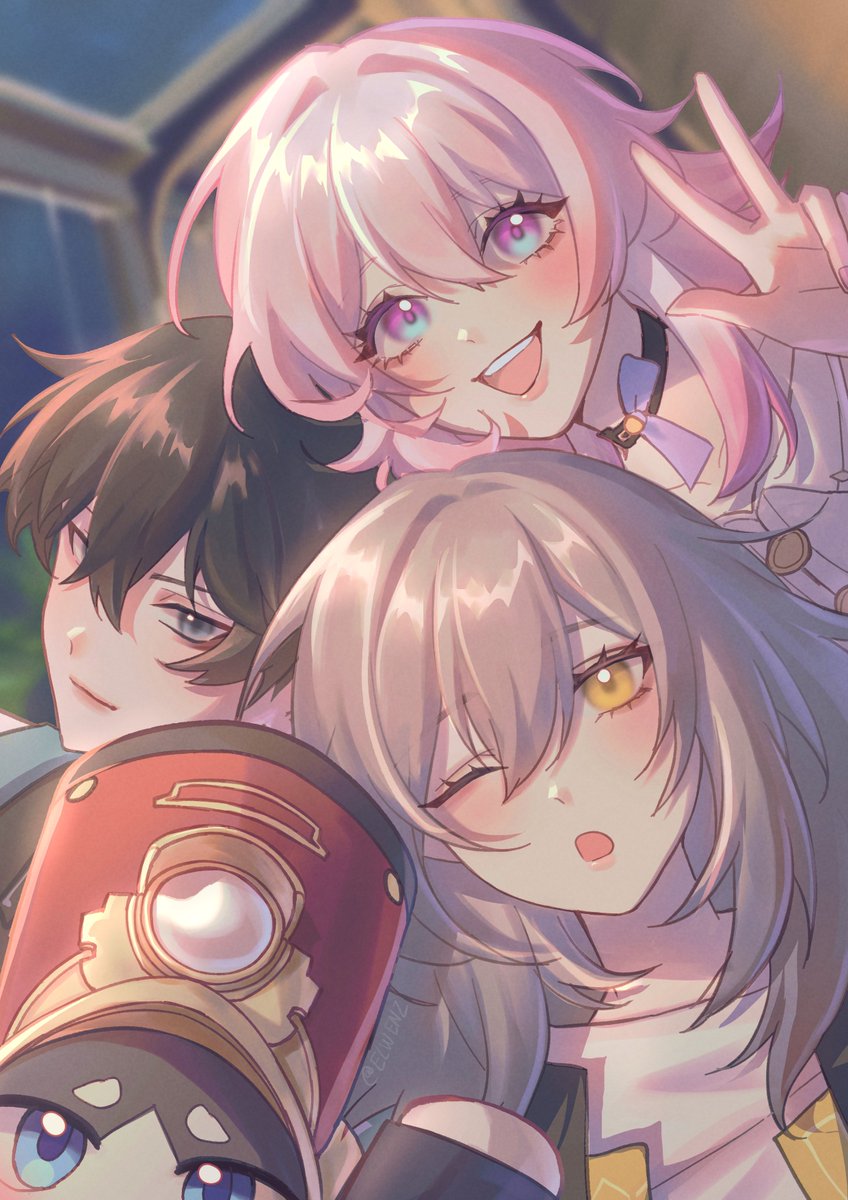 「Astral Express crew #HonkaiStarRail #Dan」|Elwenz | VTUBER {LIA} 🍜 Japanantesのイラスト