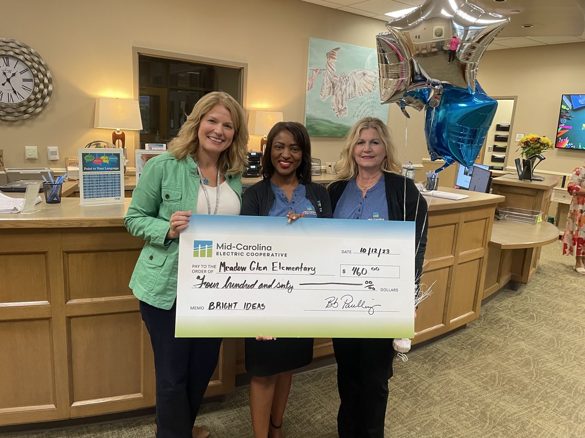 Dr. Gerrita Postlewait (@drgpostlewaitl1) on Twitter photo Congratulations to Meadow Glen Elementary, one of 12 <a href="/LexingtonOne/">Lexington County School District One</a> schools to receive a Bright Ideas grant from Mid Carolina Electric Co-Op! Honored to be there in person to see you receive the grant. Congratulations to Meadow Glen Elementary, one of 12 <a href="/LexingtonOne/">Lexington County School District One</a> schools to receive a Bright Ideas grant from Mid Carolina Electric Co-Op! Honored to be there in person to see you receive the grant.
