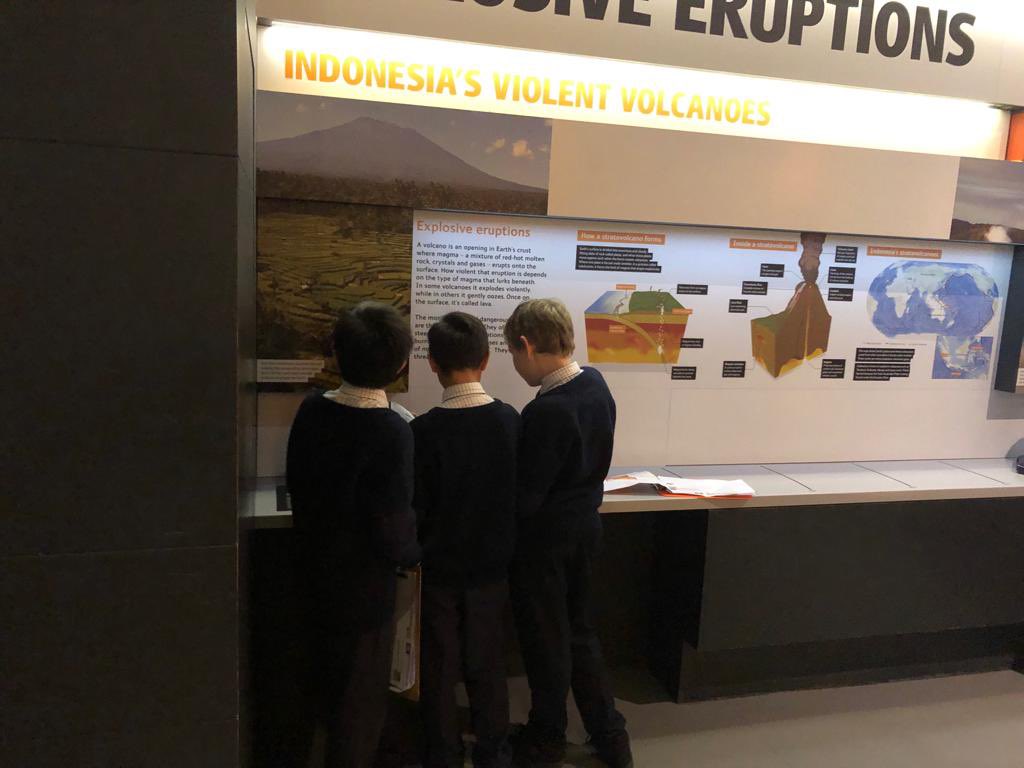SJBaway's tweet photo. 🌍 Geography came to life this week as our Year 7 students explored the Natural History Museum, uncovering the secrets of natural hazards. An enriching experience for budding geographers! 🏞️📚 #GeographyAdventures #NaturalHazards https://t.co/2mhQefil7u