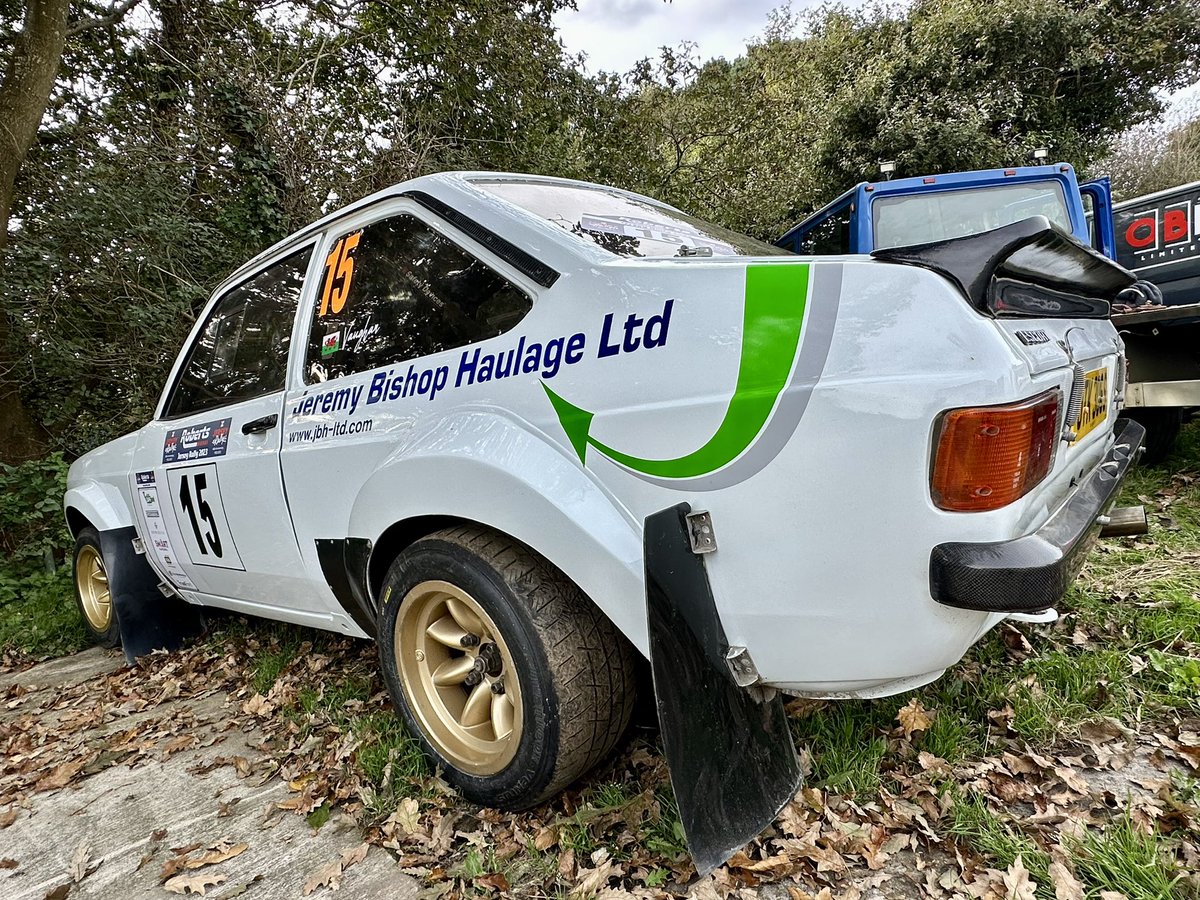 All signed on ready for the 2023 Jersey Rally ! Running Car 15 with <a href="/ellisescorts/">steve ellis</a> in the 2.0L Ford Mk2 Escort. See you all on the stages.  #JerseyRally