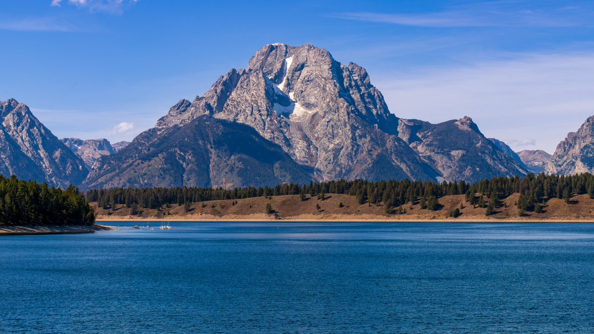 LiveAdventureEx's tweet image. Jackson Lake with Mt. Moran #JacksonHole #grandtetonnationalpark #wyoming