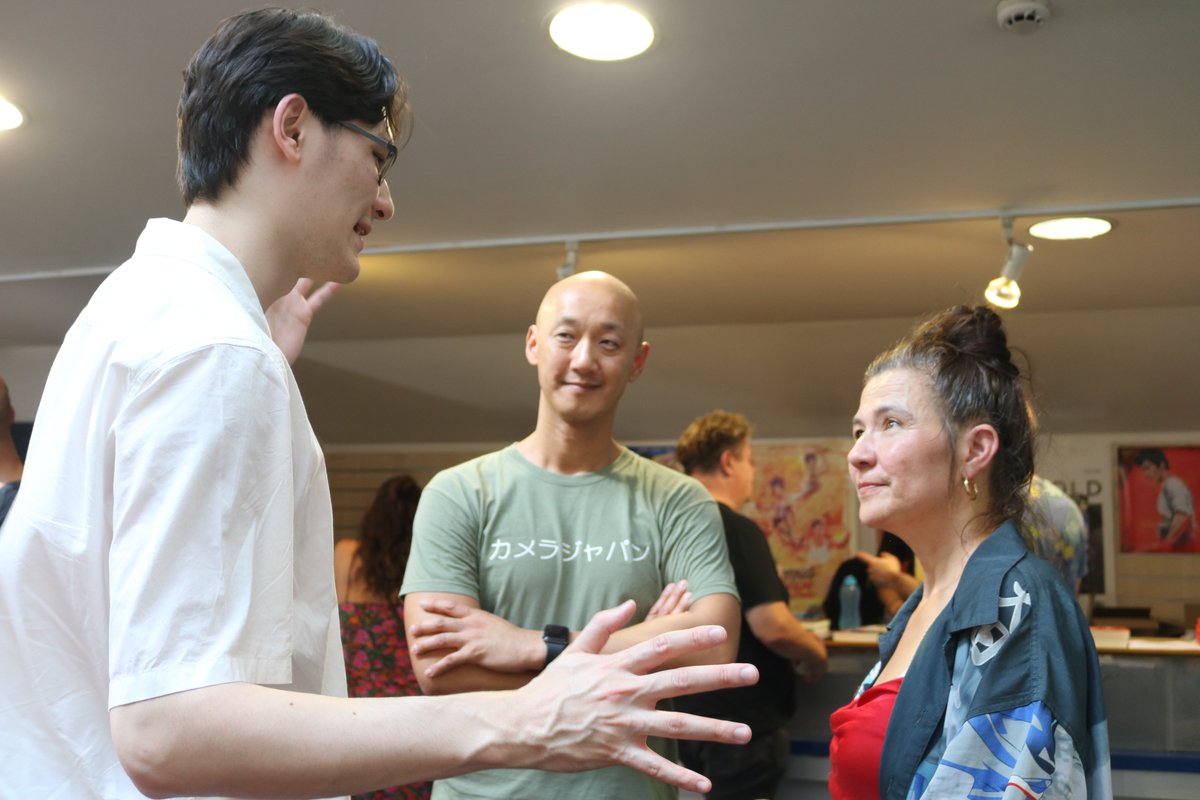 FSFilmFestival's tweet photo. More Pictures from Day 2 of #FSFF2023.
More to come. Stay tuned!
#fsff #fightingspiritfilmfestival #filmfestival #stratfordeastpicturehouse #pauhankho #froukjetan #kungfulion #aeddansussex #newdaypictures #hketo #digitalorchard #britishcinematographer #eureka #signature https://t.co/BBla8XLKOS