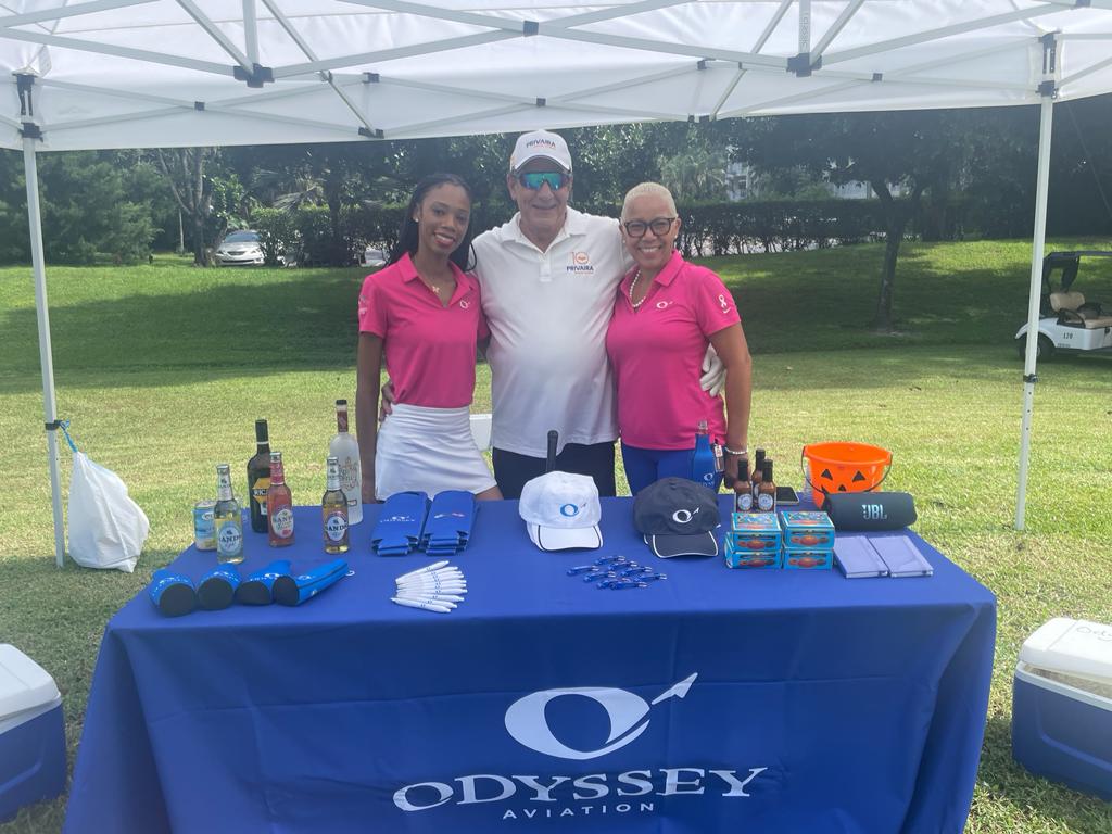 The Odyssey team is @ the 11th Annual #SilverLining & @JETRUNWAYCAFE  Golf Event today, benefiting the fantastic @kidsindistress org. dedicated to preventing child abuse kidinc.org 🙌
Thank you all for an amazing event!😎👏⛳️ #bizav #BizAvWorks #groundsupport #golf
