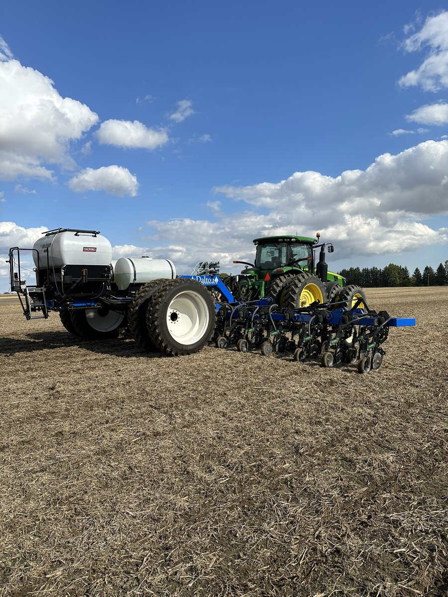 Seeding Rye/Vetch cover.  <a href="/SalfordGroup/">Salford Group</a>