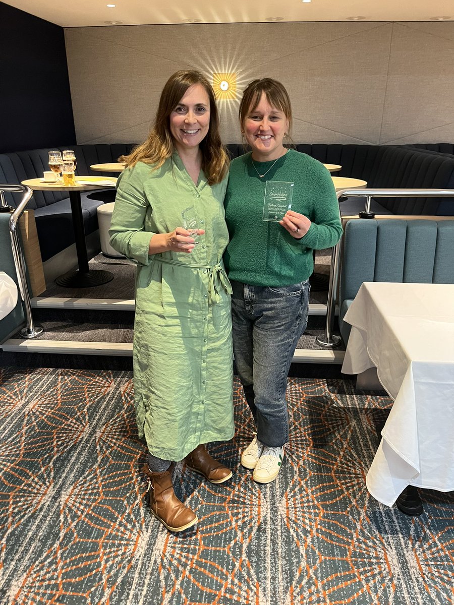 Congratulations to our dietitians Katherine Barker and Kathryn Campbell on their well deserved awards for AHP Leader of the Year and AHP Practice Educator of the Year 👏

<a href="/Katheri68027592/">Katherine</a> @BNSSGAHP <a href="/WeAHPs/">WeAHPs 💙</a> 

#NBTAHP2023 <a href="/NorthBristolNHS/">North Bristol NHS Trust</a>