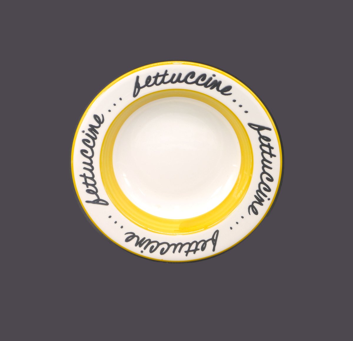 G97816960Girl's tweet photo. Pier 1 Fettuccine or Linguine individual rimmed pasta bowl made in Italy by Quadrifoglio. https://t.co/suUq0Rg1uJ via @Etsy #BuyfromGroovy #antiqueshop #tableware #dinnerware #vintagetableware #pastanight #ItalianNight #pastabowl #Pier1 #Pier1tableware #Pier1Fettuccine #Pier1Linguine #EtsySellers