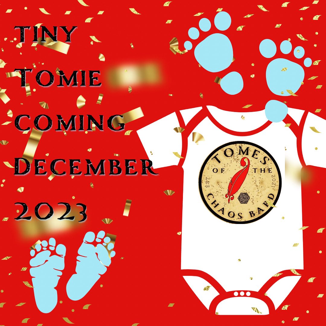 If you’ve been wondering where we’ve been on the socials…. Wellllllll

We’ve been keeping a secret.

Baby Boy Coming December 2023.

#baby #babyboy #babynumber3 
#tinytomie