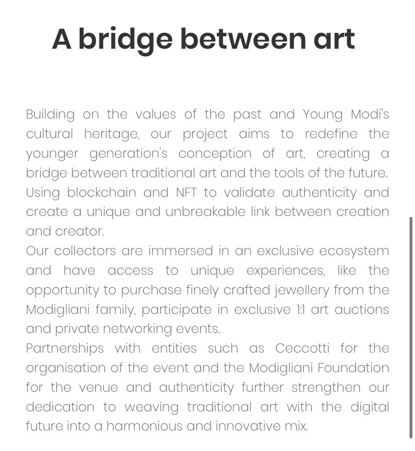 Mod1Official's tweet image. A simple goal. 
#art #nft #nfts #modigliani #mod1