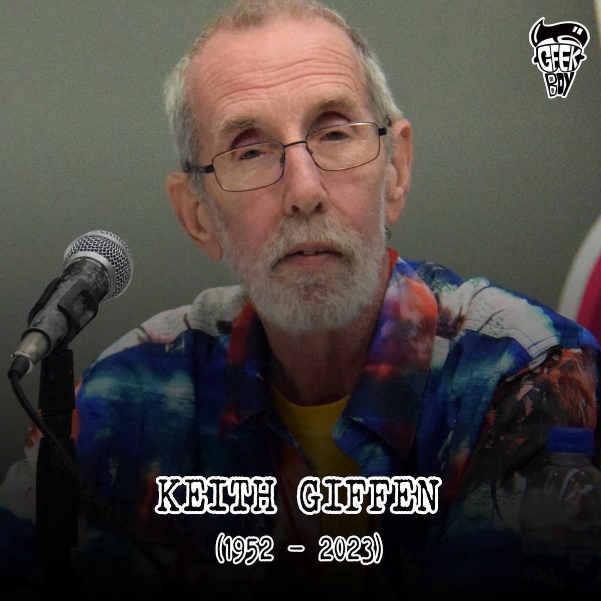 |obituario - comics 

A los 70 años nos dejó el artista del medio del comic Keith Giffen tras sufrir un derrame cerebral.