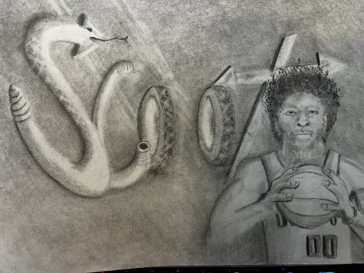 Hecate226's tweet photo. @ripcityproject stoked about Scoot! I know I’m not alone.  Hope you like my fan art.  I tried but I don’t think I made his arms long enough.  The likeness is questionable 🤨 too. Lol. https://t.co/InR1WxMplf