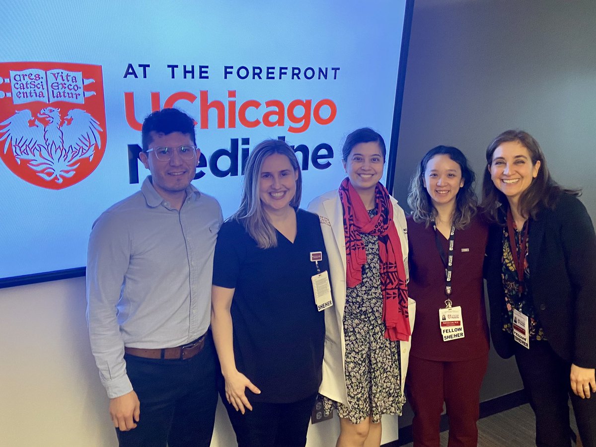 The first Journal Club of the academic year with our amazing palliative medicine fellows- Dr. Lara-Pacheco, Dr. Putman, Dr. Lee (Geri-Palliative), and Dr. Marinelli. Strong work today, Docs! #MedTwitter #MedEd