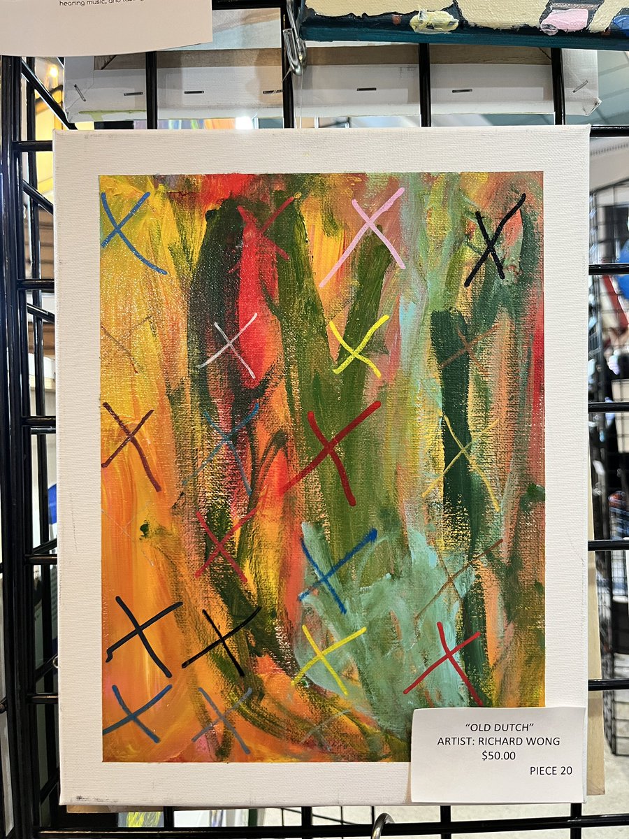 InclusionBC's tweet image. A few highlights from the annual @posAbilitiesCA Inclusion Art Show at Heritage Hall, co-produced with @OpenDoorGroup 
#outsiderart #disabilityarts