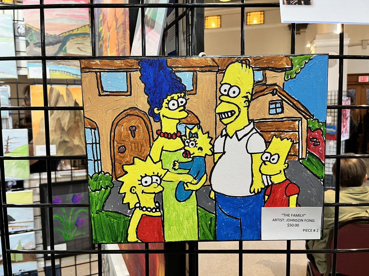 InclusionBC's tweet image. A few highlights from the annual @posAbilitiesCA Inclusion Art Show at Heritage Hall, co-produced with @OpenDoorGroup 
#outsiderart #disabilityarts