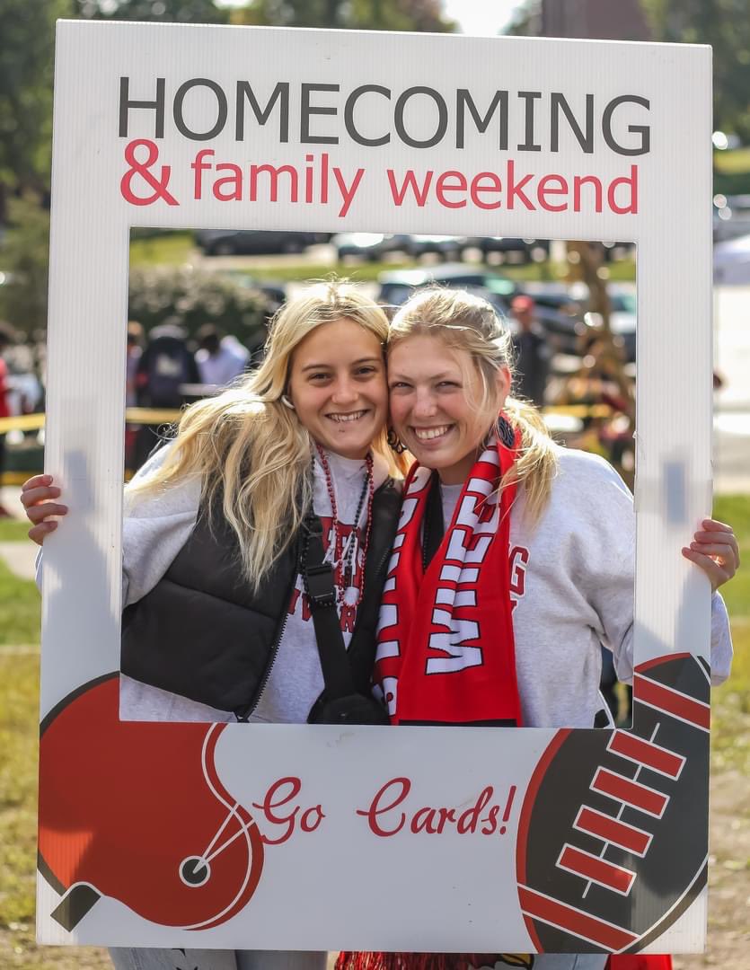 WheelingU54's tweet photo. A picture perfect weekend if you ask us 🥹❤️ #CardinalForLife #Homecoming2023 https://t.co/8iwDn4qynZ