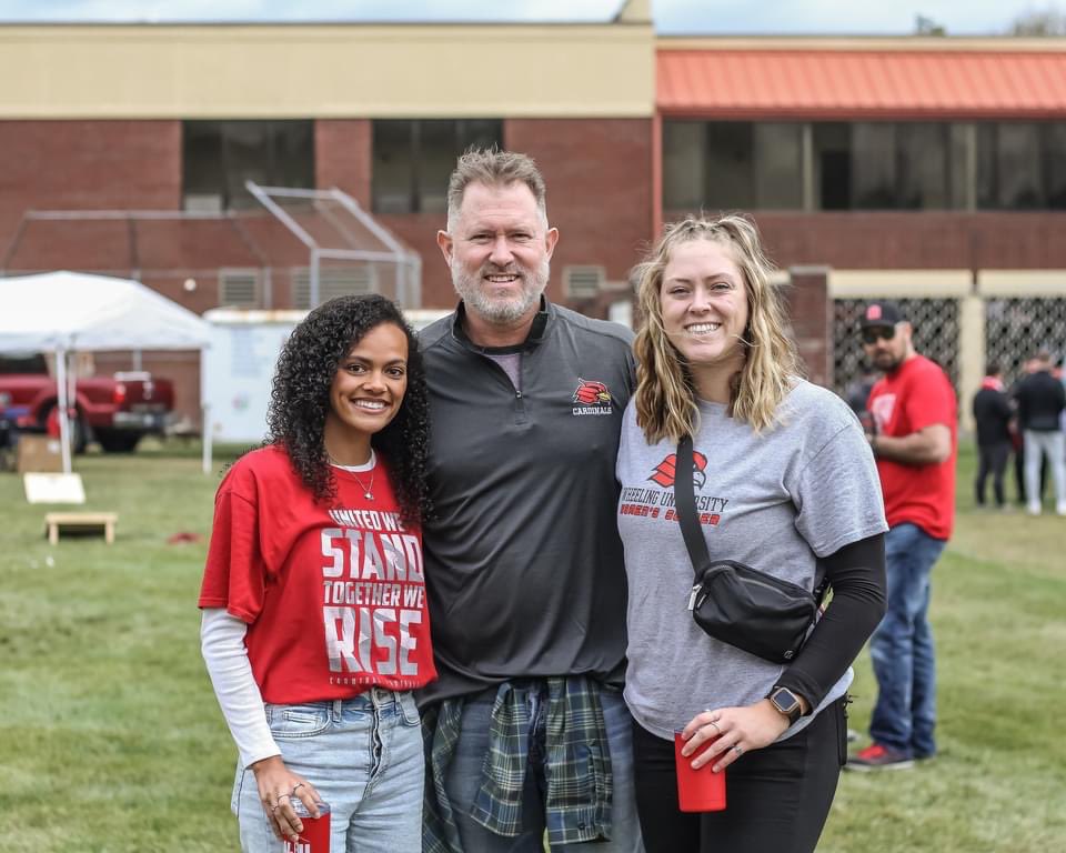 WheelingU54's tweet photo. A picture perfect weekend if you ask us 🥹❤️ #CardinalForLife #Homecoming2023 https://t.co/8iwDn4qynZ