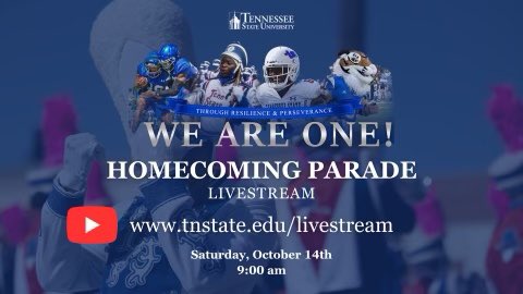 DannyDGlover's tweet image. THE WORLD FAMOUS, TSU HOMECOMING PARADE WILL BE STREAMED FOR THE 1st TIME IN SCHOOL HISTORY THIS SATURDAY—

#TSUHC23 #GetGeeked #BigBlueCountry #RoarCity