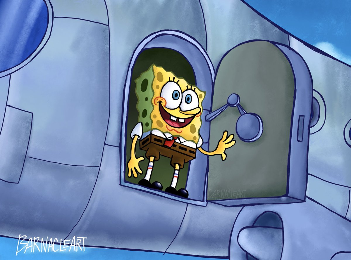 barnacle_real's tweet photo. “aw this looks neat!” #spongebob https://t.co/osX9ip844d