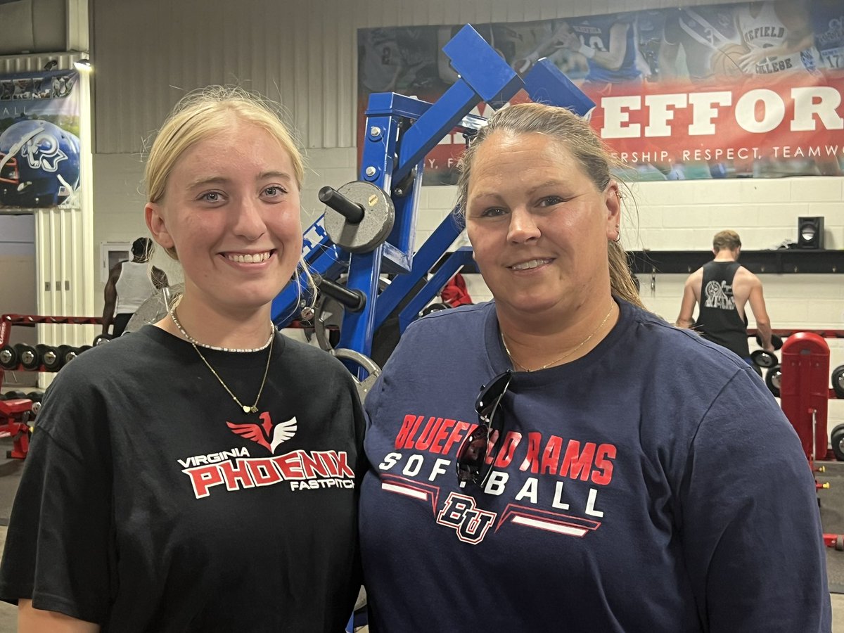 Just wanted to say a big thank you to Coach White and her Bluefield Rams! It was a great experience and I had a blast!