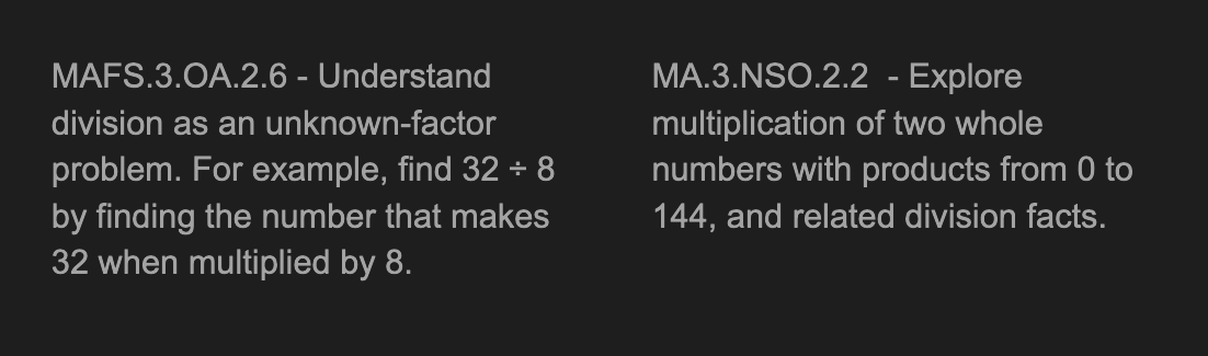 zack_hill's tweet photo. Here's a grade 3 example from the previous MAFS standards to the B.E.S.T. standards. #FCTMchat https://t.co/8d1ypUoUoS