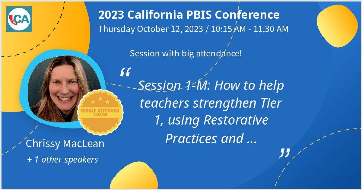 #PVUSD represented at this year's #PBIS conference. Leading and learning 👏👏@PBIS_CA @PVFT @pvusd_merit @AguerriaLisa