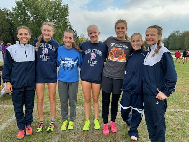The 2023 MAC Varsity XC Champions, YOUR Pleasant Valley Spartans 🏆 #SpartanNation