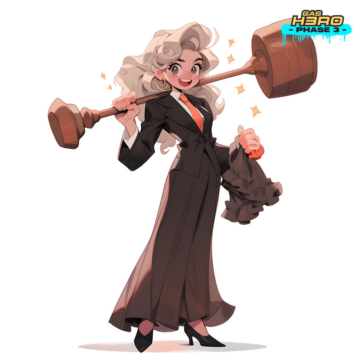 MatheusEliasUsp's tweet photo. 41/??? 
- Codenome Charming  Attorney  
- Name Beatrice Hammerlaw
 #GasHeroGenesis
@GasHeroOfficial @KleberSTEPN @mablejiang @johnnyL37020770 https://t.co/KNvPuwaSiV
