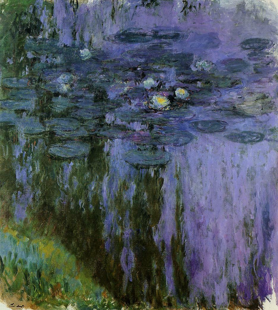artistmonet's tweet photo. Water Lilies, 1919 https://t.co/K1Kygf5pGw https://t.co/Jm0RHrqsba