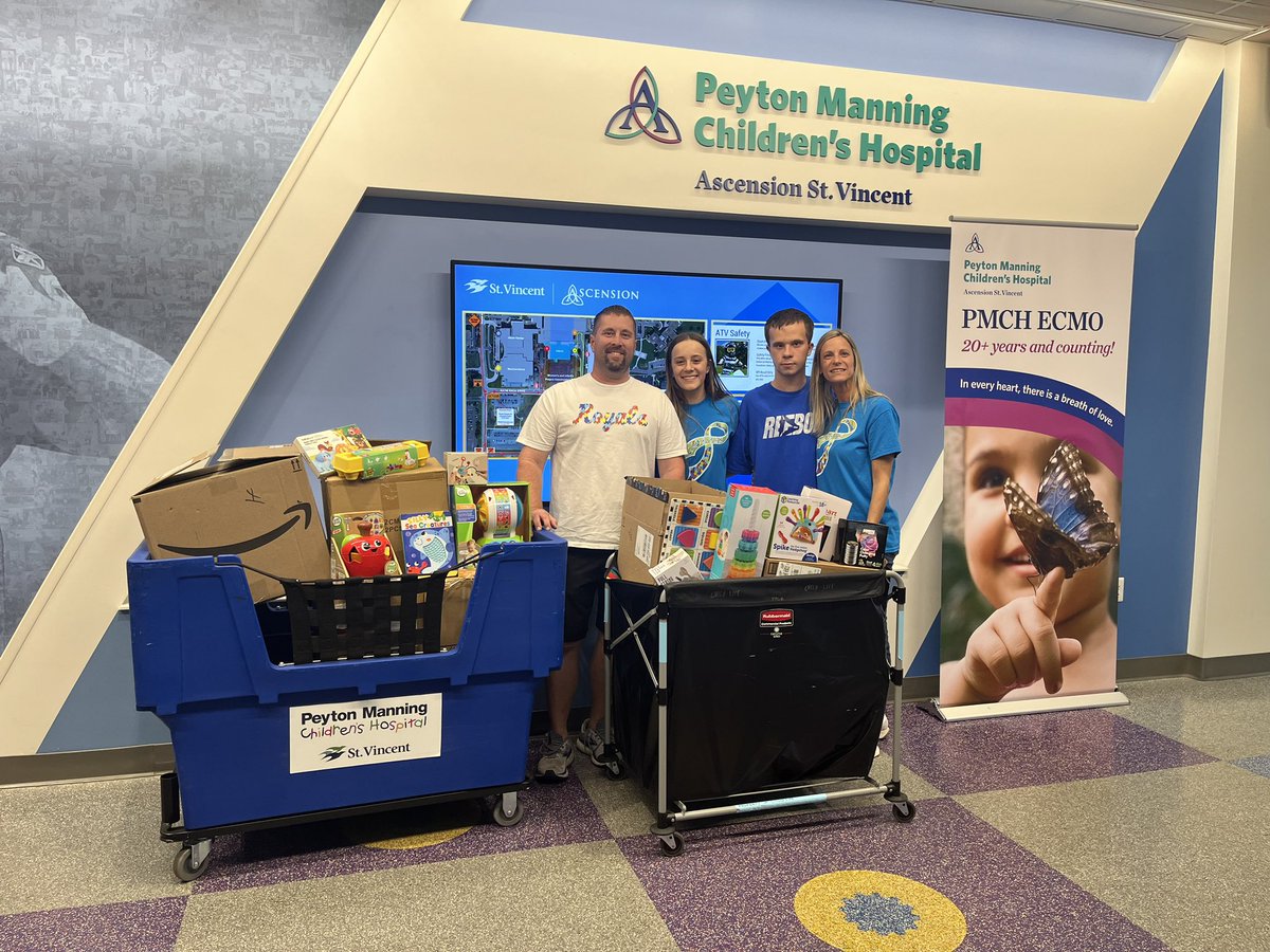 I’m truly grateful from the generosity of our community! We collectively made a difference in the children’s lives at Peyton Manning Children’s Hospital with the donation of sensory and therapy toys! Thank you again to everyone that donated💙<a href="/PeytonChildrens/">Peyton Manning Children's Hospital</a>