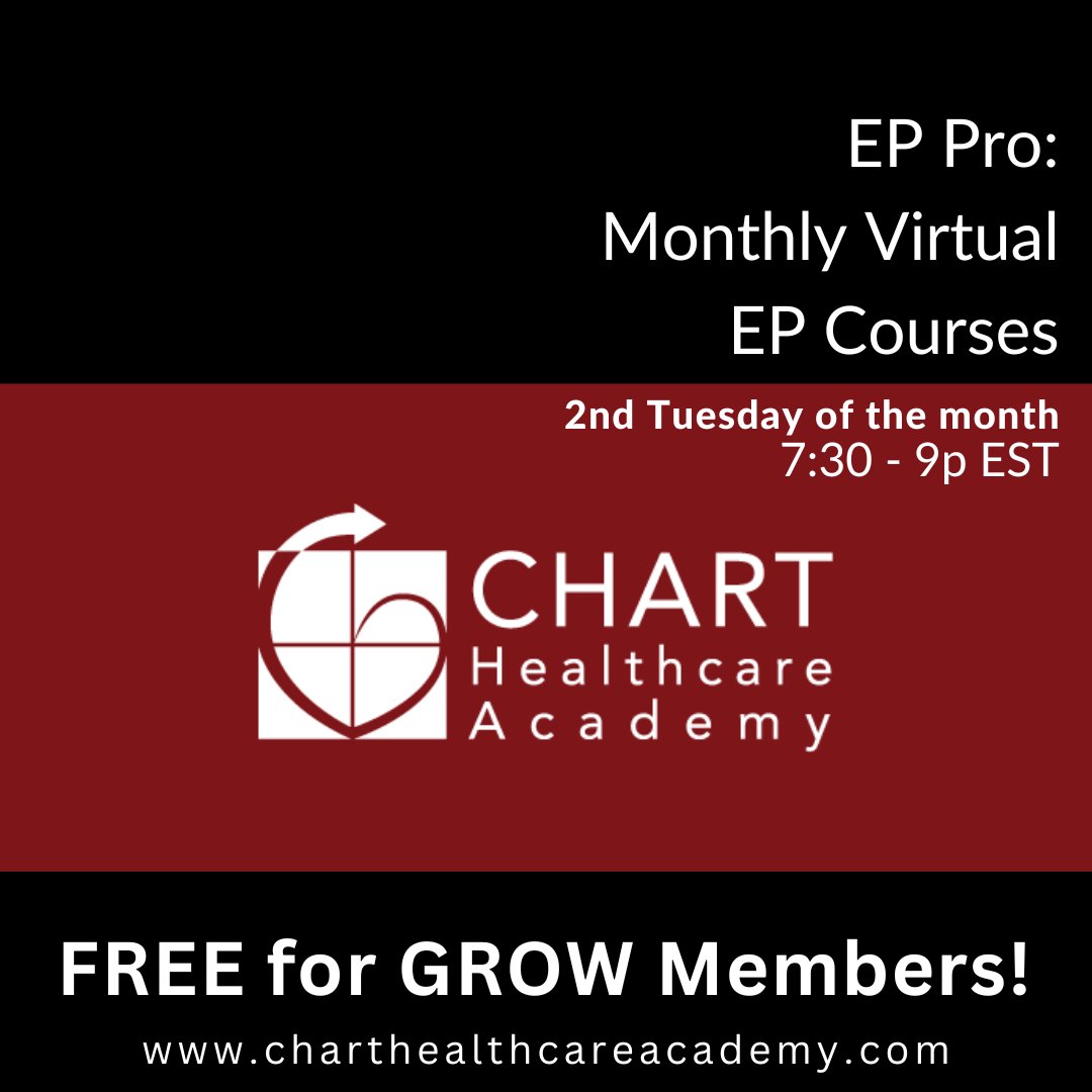 ChartAcademy's tweet photo. Wrap up the year on a high note with our final two 2023 EP Pro courses about ischemic VT and PVC localization!
#Elevate your EP expertise. Don't miss this opportunity to expand your knowledge and skills.
🌐https://t.co/y7G2DJmexY
#EPeeps #VivaEP #CardioTwitter #PVC #VTach https://t.co/7oq1WFKavf