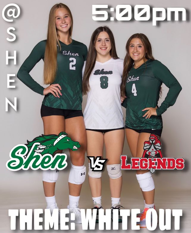Both teams from the 2022 AA State Championship face off again TOMORROW NIGHT! Lancaster (Buffalo Region) comes to Shen-5:00 pm in the Main Gym! This is an exciting match you will not want to miss! Two great teams will battle it out! <a href="/lancaster_vb/">Lancaster Volleyball</a> <a href="/ShenAthletics/">ShenAthletics</a> <a href="/518volleyball/">518volleyball</a>