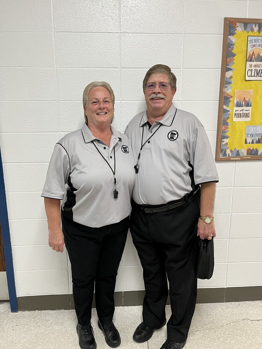 TMBPanthers's tweet image. A special Thank You to Robbie and Doug Goodmund on their years of officiating Volleyball.  Robbie 41 years and Doug 50 years.  Enjoy retirement.  @MSHSLjohn