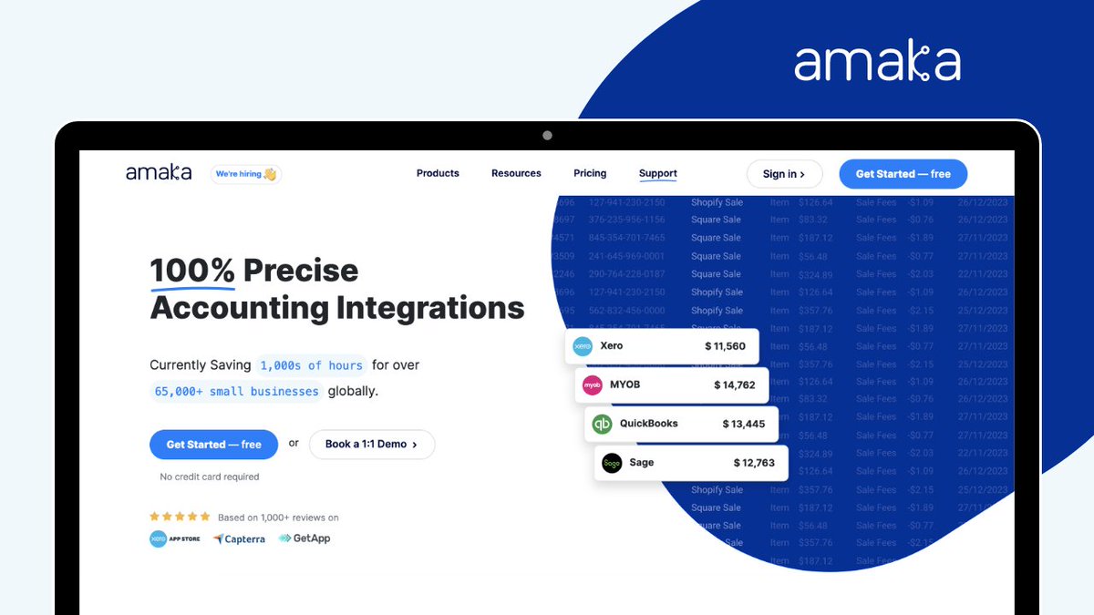 Exciting news! We’re proud to unveil an improved website! 🎉 It's been a coordinated effort from the team and represents the next chapter towards the future of accounting automation. 🚀 We’re thrilled to turn the page with our customers and partners. ✨ amaka.com