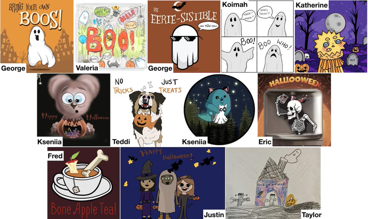 associatedLP's tweet image. First Annual Halloween Sticker Contest Winners Announced!! Click here to take a look! We are so proud of all the participants work! associatedlp.com/news/2023/firs…