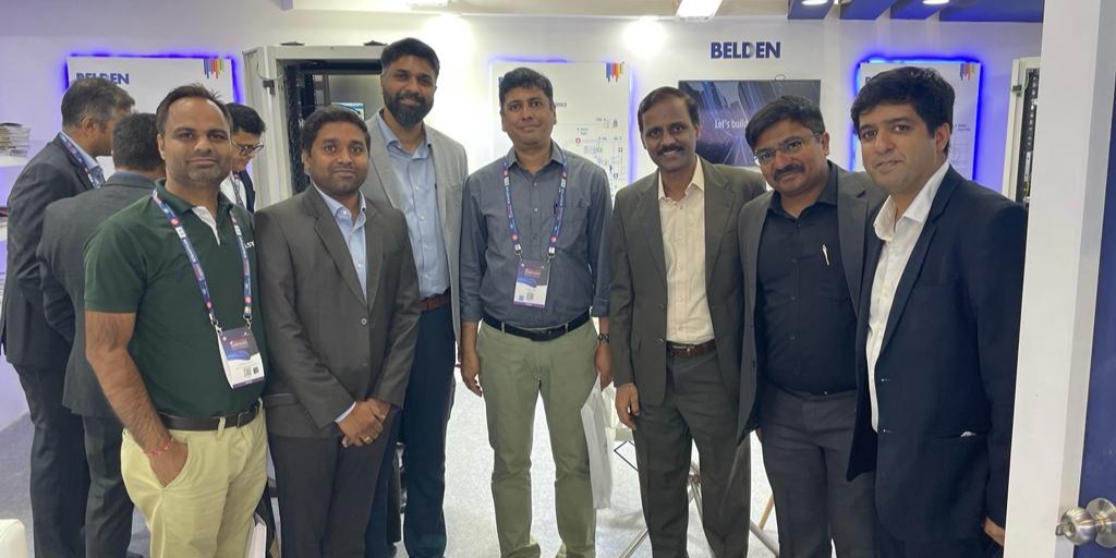 BeldenInc's tweet image. What an incredible beginning at the #IREE2023! Drop by Hall 5, Booth 105 &amp;amp; discover our groundbreaking Network as a Service for Mass Transit Applications. #IREEIndia2023 #RailwayTechnology #RailwayIndustry #Networking
