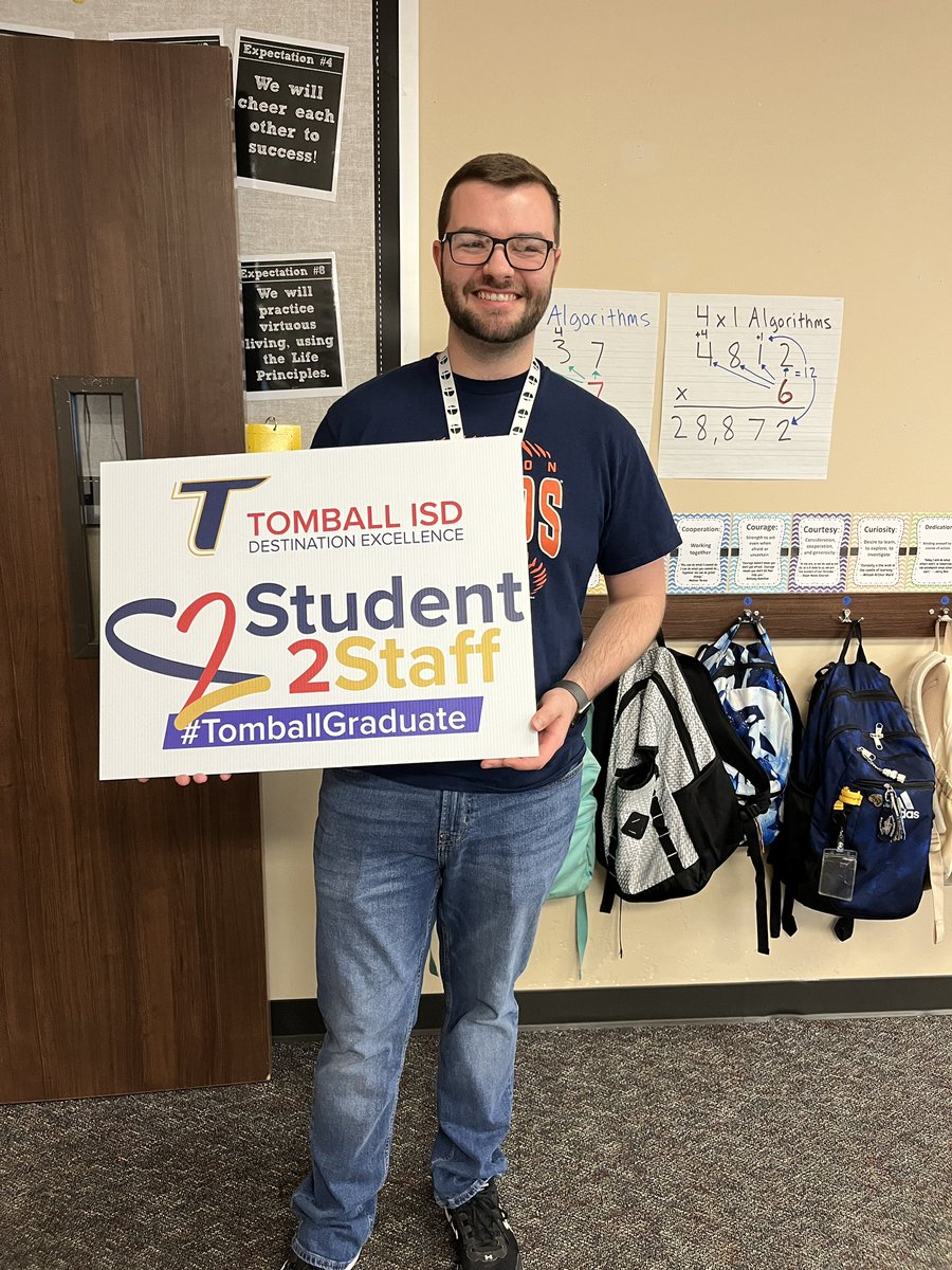 Our teachers loved @TomballISD so much, they came back to stay! We are lucky to have such outstanding teachers educated right here in Tomball ISD! @TISDWES