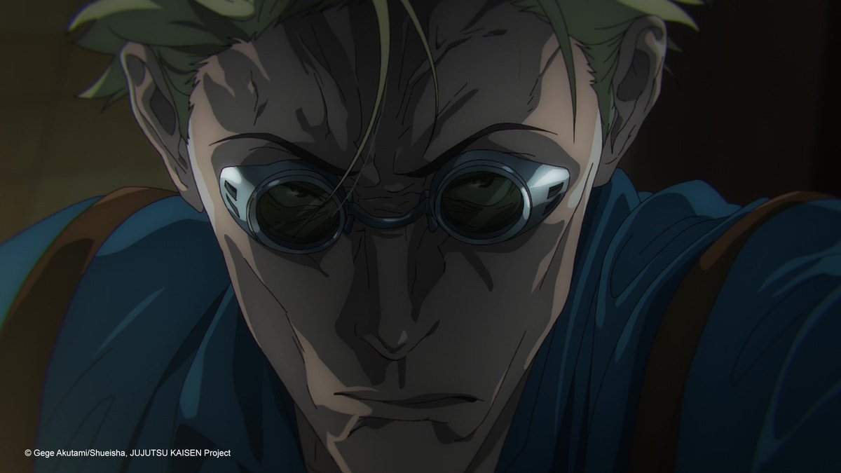 animetv_jp's tweet photo. Nanami Kento. That’s the tweet. 

— Watch JUJUTSU KAISEN Season 2 on Crunchyroll! https://t.co/Z2tcLV94bP
