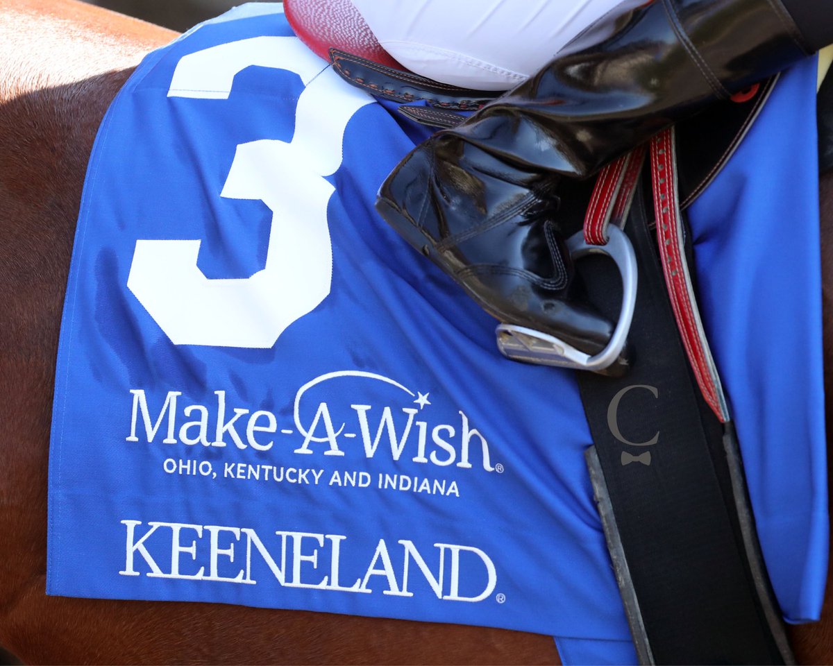Scenics from a very special Make-A-Wish Day at @keeneland!! 💫 @MakeAWish