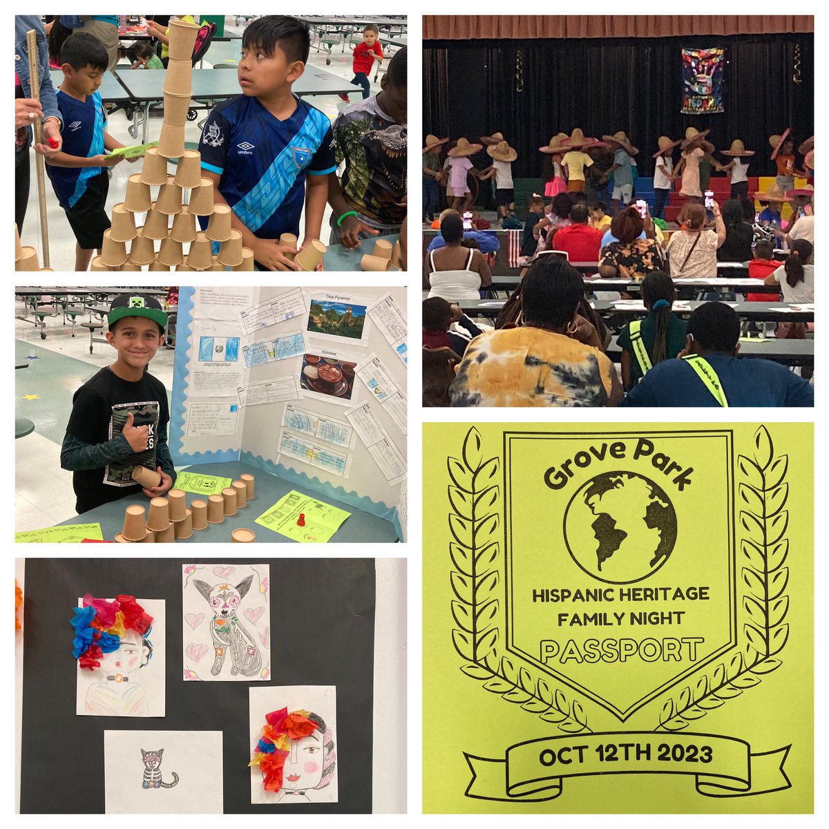 An amazing night! <a href="/GPESpbc/">Grove Park ES</a> Ss and families came for a night to celebrate Hispanic Heritage Night! So much learning through STEM, games, song, dance and food! Huge shout out to <a href="/Sonia_Teaches/">Sonia Austin</a> and the FA team for putting it together. <a href="/PrincipalMMitch/">Marzella Mitchell</a> <a href="/Area4SuptPBCSD/">North Region PBCSD</a> <a href="/Media_Mardis/">Erica Mardis</a>