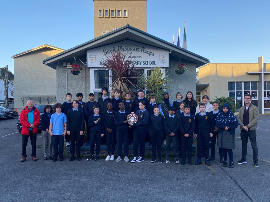 StPatsGalway's tweet photo. We are delighted to announce that we are the winners of Best School Floral Display in this year's Galway City Tidy Towns Awards! https://t.co/oRfi086CZT