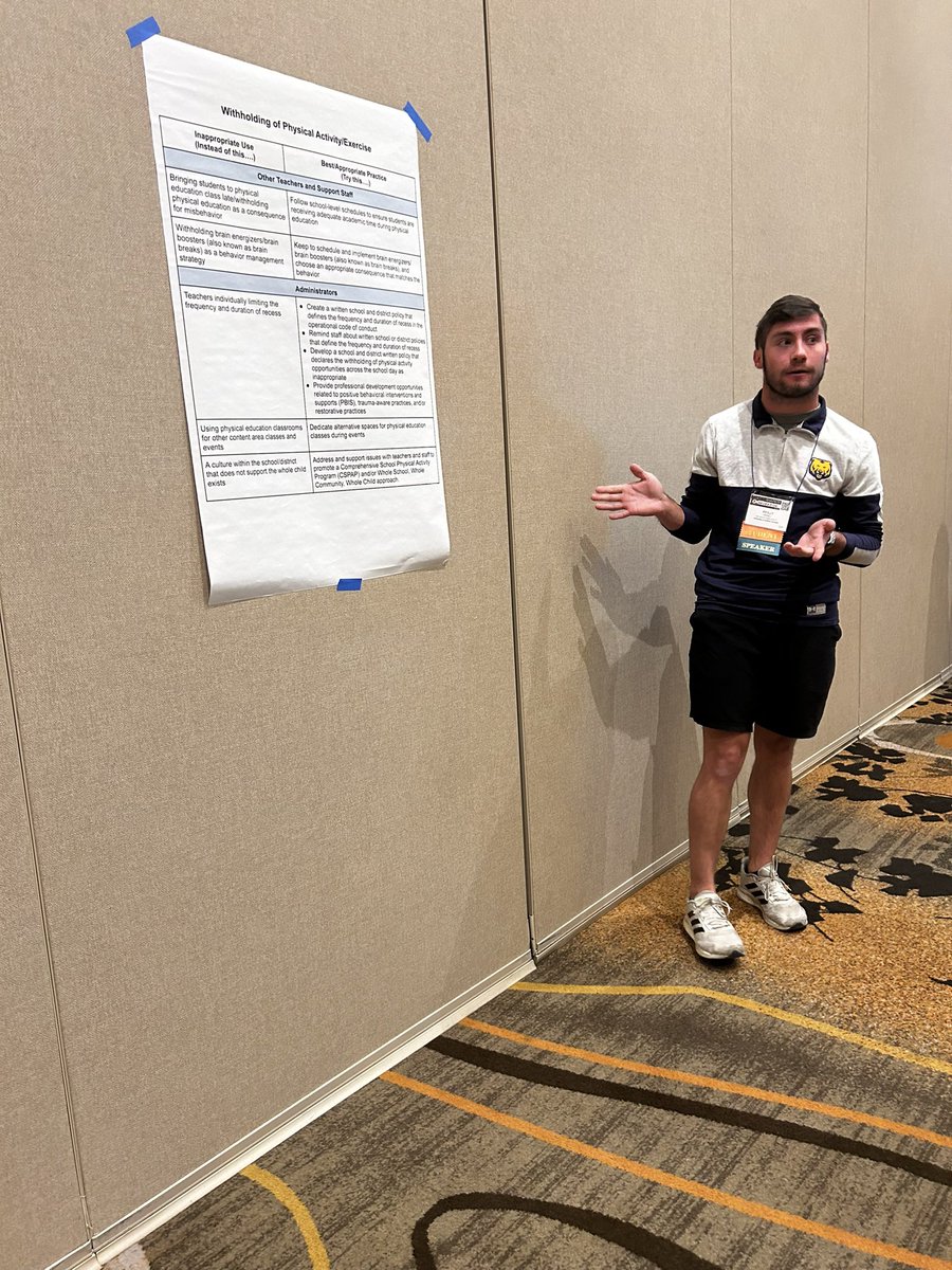 Reilly Fredell (@fred92676) on Twitter photo Beyond grateful to have gotten the chance to speak and attend the <a href="/SHAPE_Colorado/">SHAPE Colorado</a> Conference this week. Thankful for getting the chance to meet and talk with other physical educators. Looking forward to the next few years!!
Go bears 💛🐻💙 Beyond grateful to have gotten the chance to speak and attend the <a href="/SHAPE_Colorado/">SHAPE Colorado</a> Conference this week. Thankful for getting the chance to meet and talk with other physical educators. Looking forward to the next few years!!
Go bears 💛🐻💙